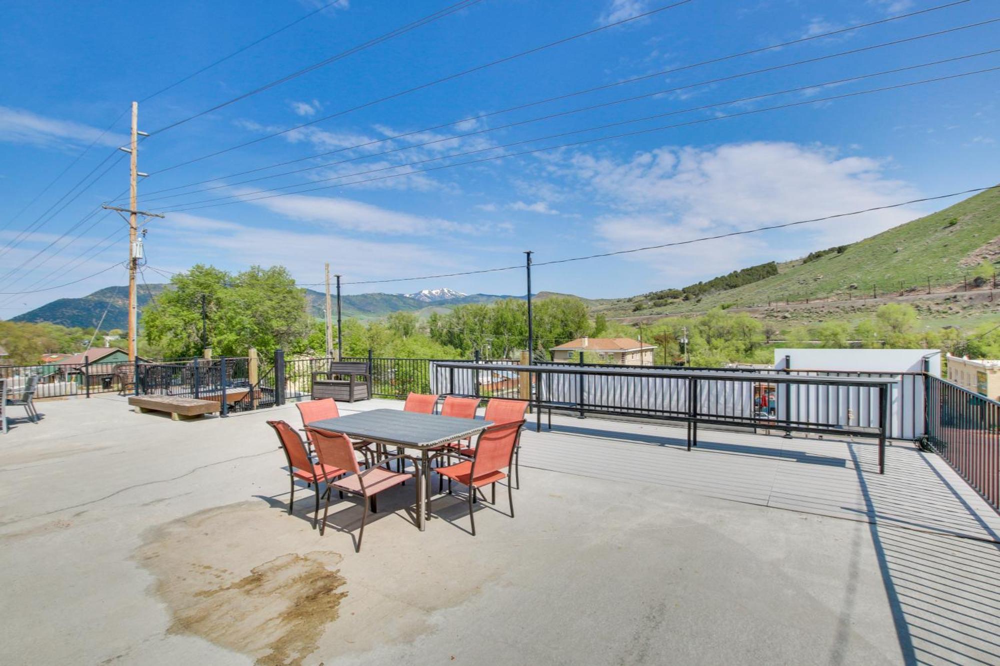Lava Hot Springs Studio With Deck Walk To Hot Pools מראה חיצוני תמונה